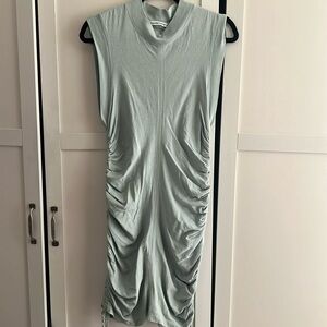 T by Alexander Wang Ruched Dress Sz Small